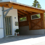 Neubau Carport mit Metalleindeckung