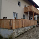 Balkon und Terrassengeländer