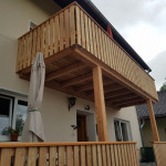 Balkon und Terrassengeländer
